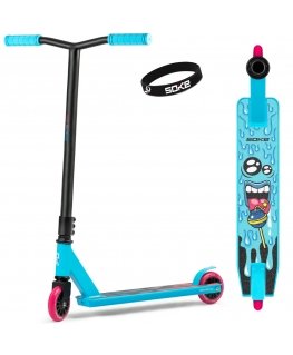 Scooter SOKE GO! (1541-801220) Blue/Pink (Lollybomb) 100mm