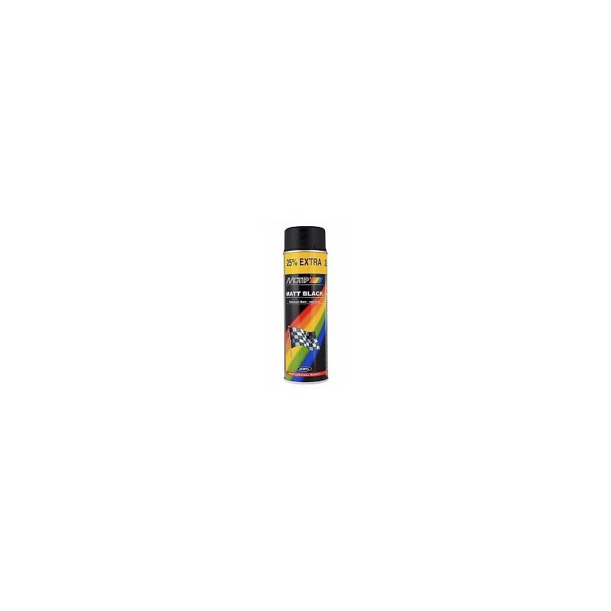 MOTIP Black matte paint 500ml