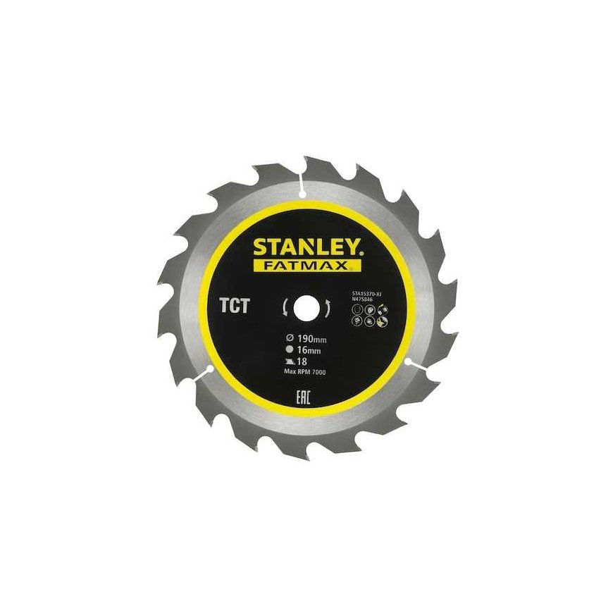 Stanley Cutting disc Stanley STA15370-XJ 190x16