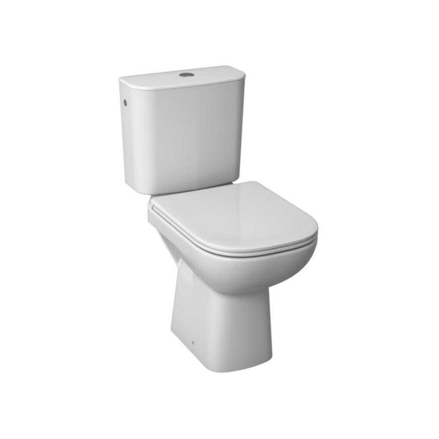 Jika pods Deep, 360x650 mm, horizontal outlet, top and bottom, white