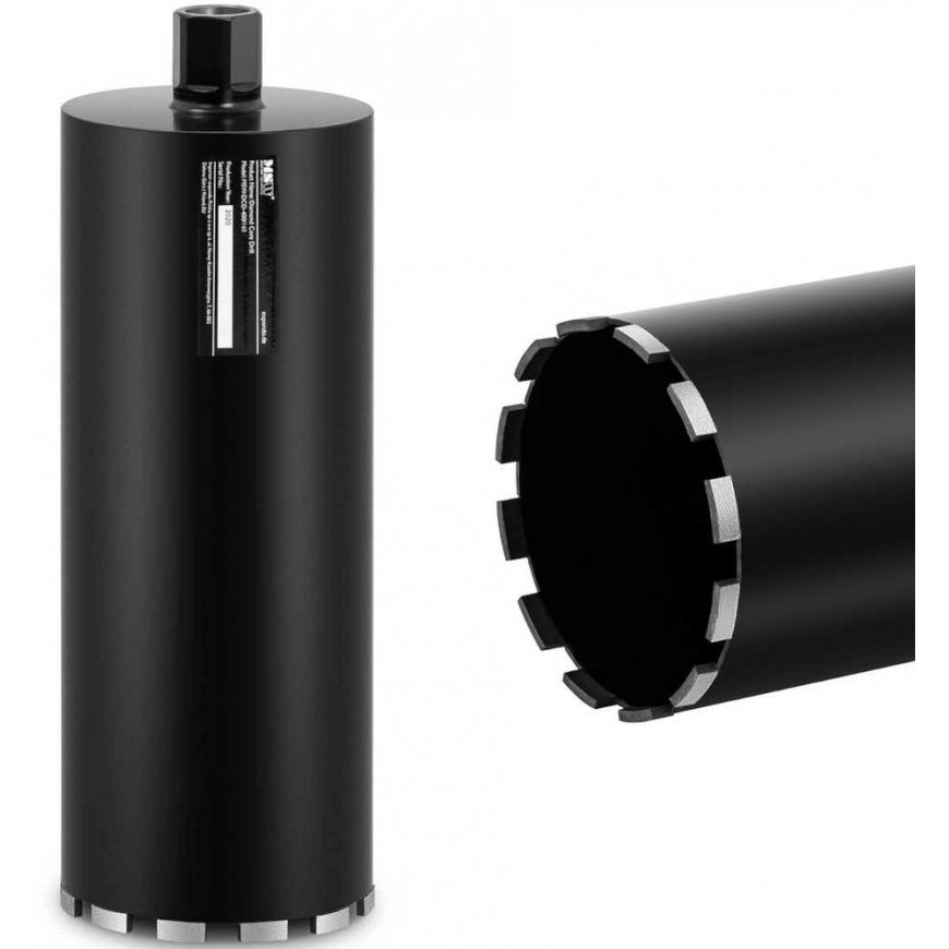 Drilled MSW Diamond drill bit for concrete, stone, 1 1/4'', length 400 mm, dia. 160 mm