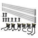 Stanley STST22000-1 plaukts dārza instrumentu glabāšanai Sienā montējams Tērauds Stanley STST22000-1 plaukts dārza instrumentu glabāšanai Sienā montējams Tērauds