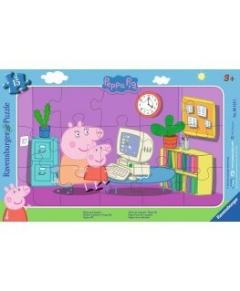 Ravensburger 06123 паззл Составная картинка-головоломка 15 шт Мультфильмы