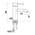 Washbasin faucet Jika Mio S H3112F10041101 Washbasin faucet Jika Mio S H3112F10041101