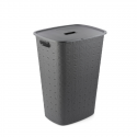 Curver / Keter CURVER KOSZ NA BIELIZNĘE CIEMNY GRAY SOFTEX 56L Curver / Keter CURVER KOSZ NA BIELIZNĘE CIEMNY GRAY SOFTEX 56L