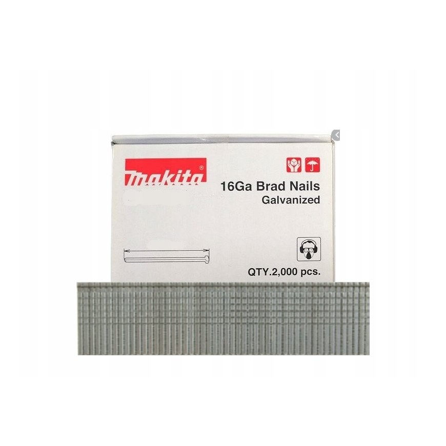 MAKITA NAILS (PIN) 16GA 19mm FOR