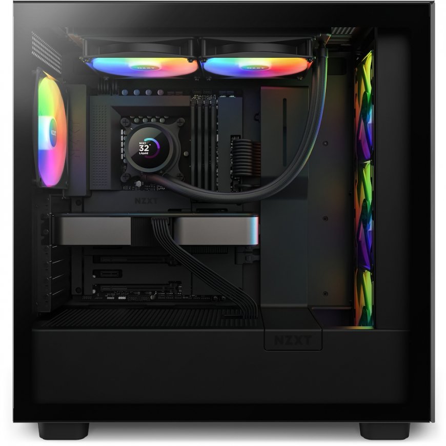 NZXT Kraken 280 RGB Processor All-in-one liquid cooler 14 cm Black 1 pc(s) – 5