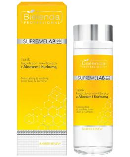 Bielenda Professional Bielenda SupremeLab Barrier Renew raminantis ir drėkinantis tonikas su alaviju ir ciberžole 200ml