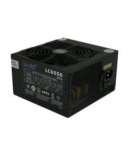 LC-Power LC6550 V2.3 toiteallika komponent 550 W 20+4 pin ATX ATX Must