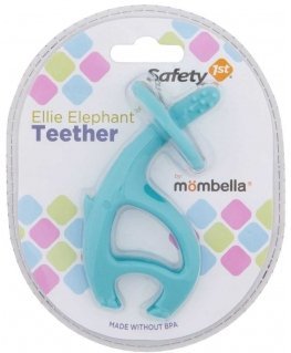 MOMBELLA teether DANCING ELEPHANT, blue, 3 months+, P8051