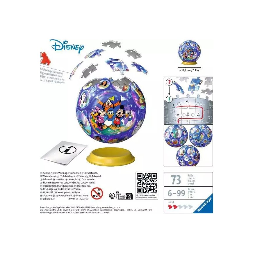 Ravensburger 11561 pusle 3D pusle 72 tk Muu – 2