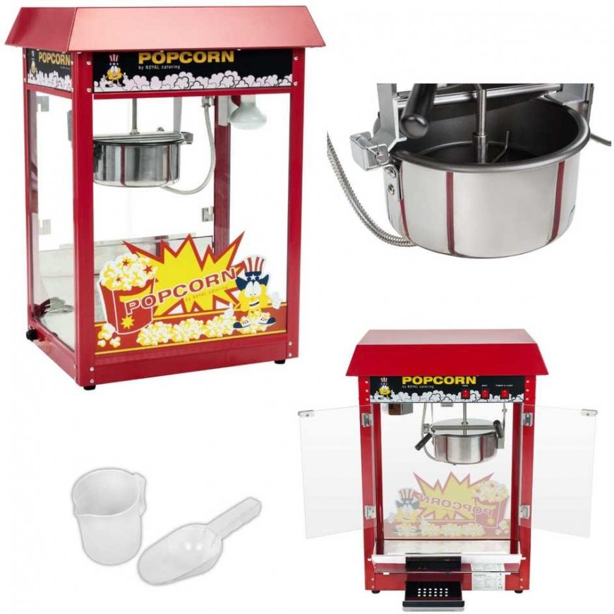 Royal Catering spragėsių aparatas su raudonu stogu – 2
