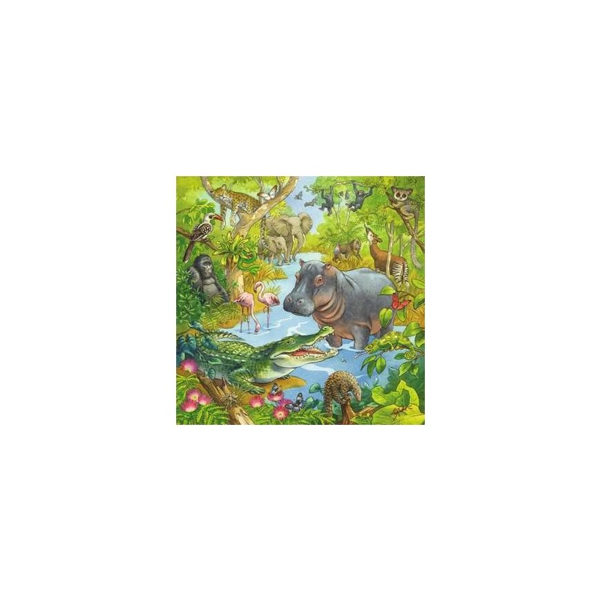 Ravensburger 5180 dėlionė 49 vnt Gyvūnai – 4