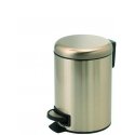 Trash can GEDY POTTY 320987, gold, 3 l Trash can GEDY POTTY 320987, gold, 3 l