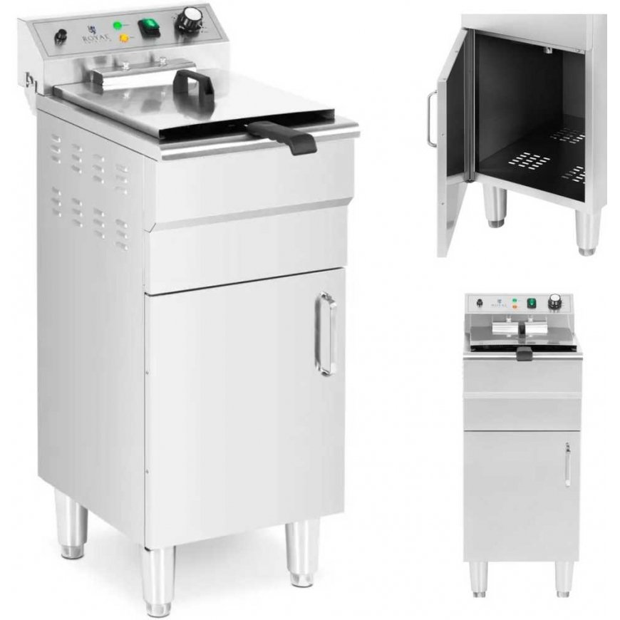 Royal Catering Freestanding electric oven with cabinet 400 V 5000 W 13 l