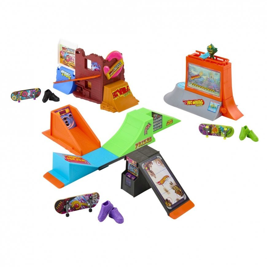 Hot Wheels Action HGT91 aktīvā/prasmju spēle un rotaļlieta Fingerborda komplekts