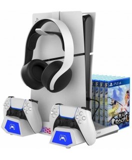 iPega P5S023 Multifunctional Charging RGB Stand with Cooling for
