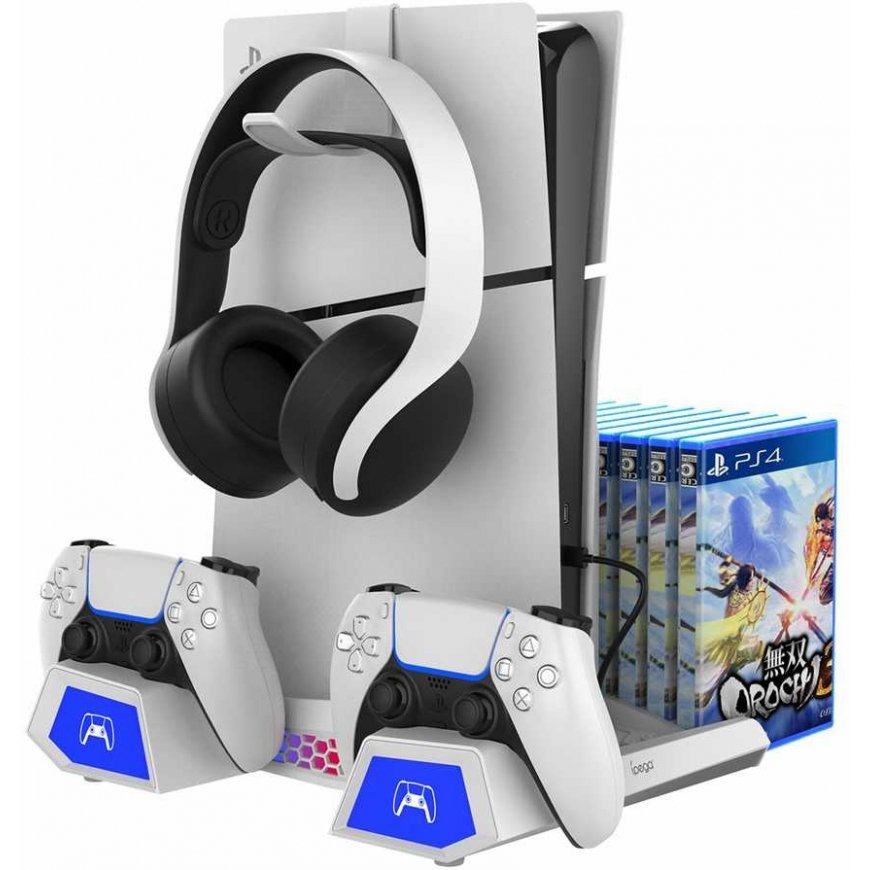 iPega P5S023 Multifunctional Charging RGB Stand with Cooling for