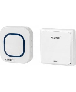 Rebel wireless doorbell (with 230 V plug) - 58 melodies