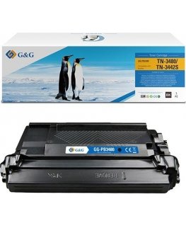 G&G kompatybilny toner su Brother TN3480, NT-PB3480, juodas, 8000s