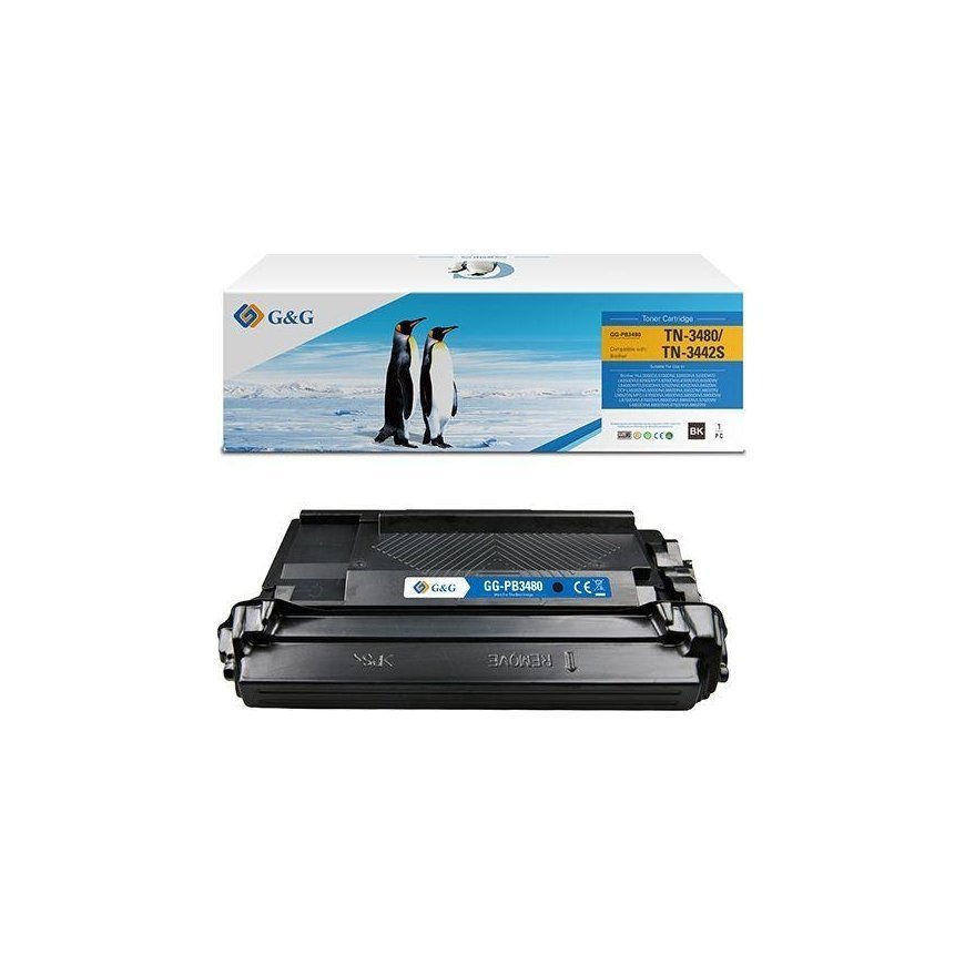 G&G compatible toner for Brother TN3480
