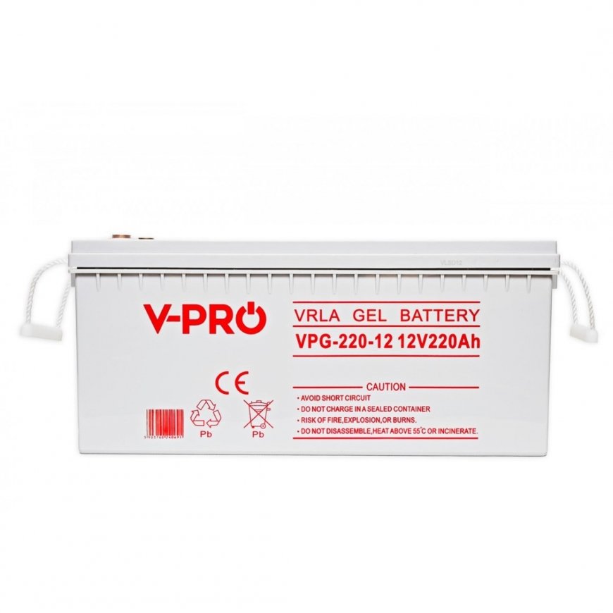 Akumulators Volt Polska Gel VPRO Solar 12V 220Ah