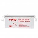 Battery Volt Polska Gel VPRO Solar 12V 220Ah Battery Volt Polska Gel VPRO Solar 12V 220Ah