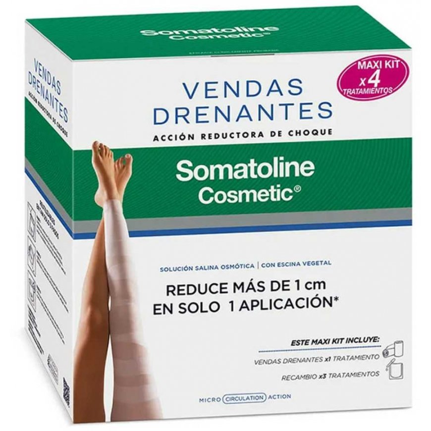Somatoline Drainage Dressings Maxi Kit Set of 4 – 2