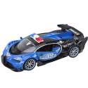 Lean Toys Remote Controlled RC Police Car in 1:12 Scale Blue Lean Toys Remote Controlled RC Police Car in 1:12 Scale Blue