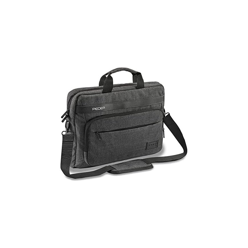 Pedea Notebooktasche "URBAN-NICE", grau [15,6" (39,6cm)] – 2