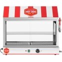 Royal Catering Podgrzewacz witryna grzewcza do hot dogsów na 300 parówek 100 bułek 30 - 110 C 2400 W Royal Catering Podgrzewacz witryna grzewcza do hot dogsów na 300 parówek 100 bułek 30 - 110 C 2400 W