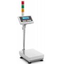 Virtuvinės svarstyklės Steinberg Systems Svarstyklės platformowa magazynowa su kolumną sygnalizacyjną świetlną LCD 30 kg / 0.001 Virtuvinės svarstyklės Steinberg Systems Svarstyklės platformowa magazynowa su kolumną sygnalizacyjną świetlną LCD 30 kg / 0.001