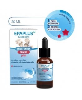 Epaplus Sleep Melatonin šeimos lašai 30ml