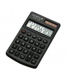 Olympia LCD 1110 laskin Tasku Perus musta