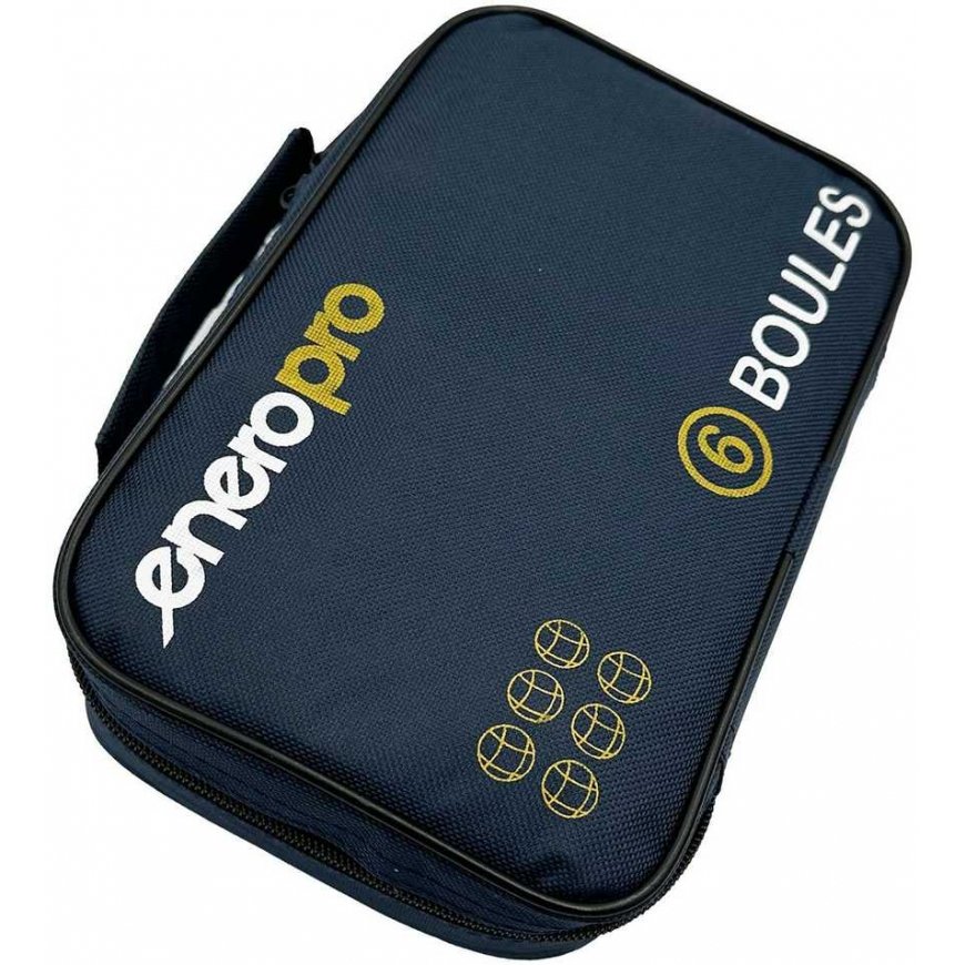 KULE DO GRY 6 SZT.BOULE PETANQUE Juoda POKROWIEC ENERO PRO – 3