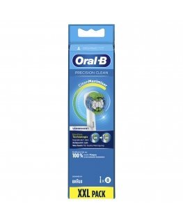 Oral-B Precision Clean 80339358 toothbrush head 8 pc(s) Blue, White