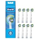 Oral-B Precision Clean 80339358 hammasharjan pää 8 kpl Sininen, Valkoinen
