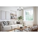 Activejet Classic chandelier pendant ceiling lamp MIRA chrome triple 3xE27 for living room Activejet Classic chandelier pendant ceiling lamp MIRA chrome triple 3xE27 for living room