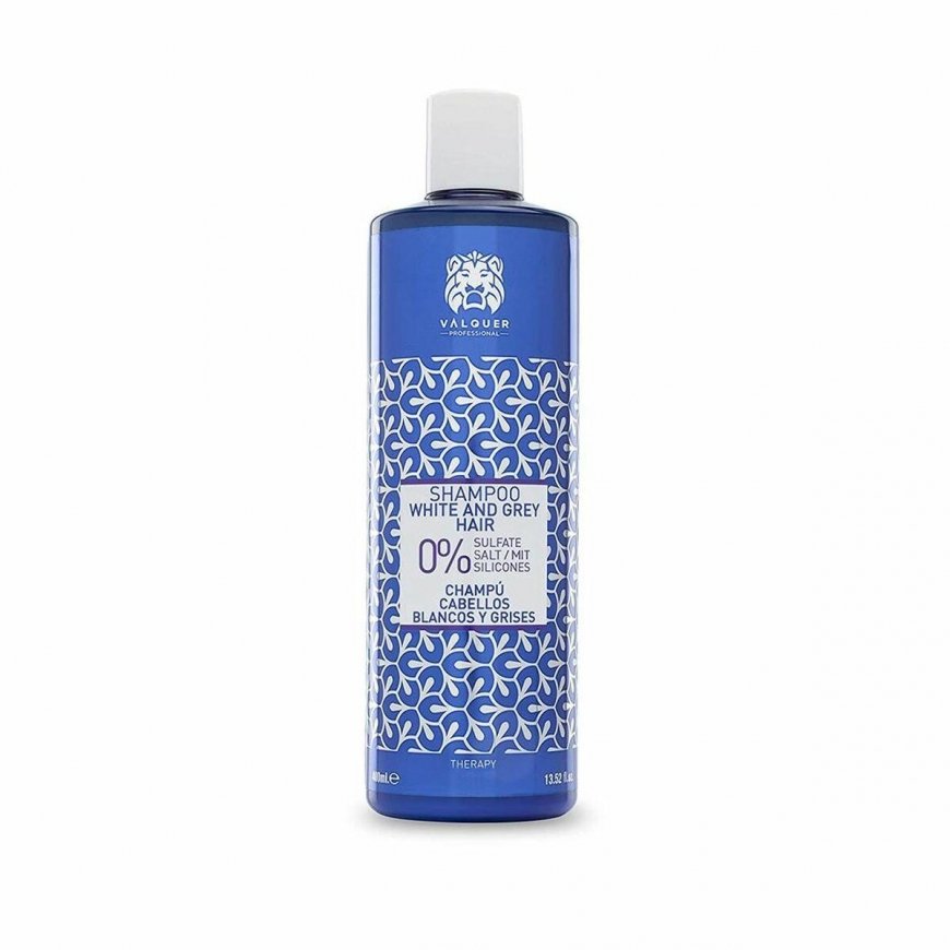 Valquer šampūnas baltiems ir žiliems plaukams 0% 400ml – 2