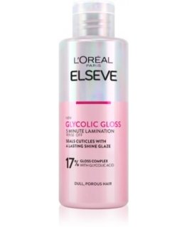 L'Oréal Paris Elseve Glycolic Gloss 5 Minute Lamination Plaukų kaukė
