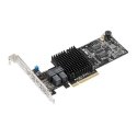 ASUS PIKE II 3108-8I/240PD/2G RAID kontrolieris PCI Express 3.0 12 Gbit/s ASUS PIKE II 3108-8I/240PD/2G RAID kontrolieris PCI Express 3.0 12 Gbit/s