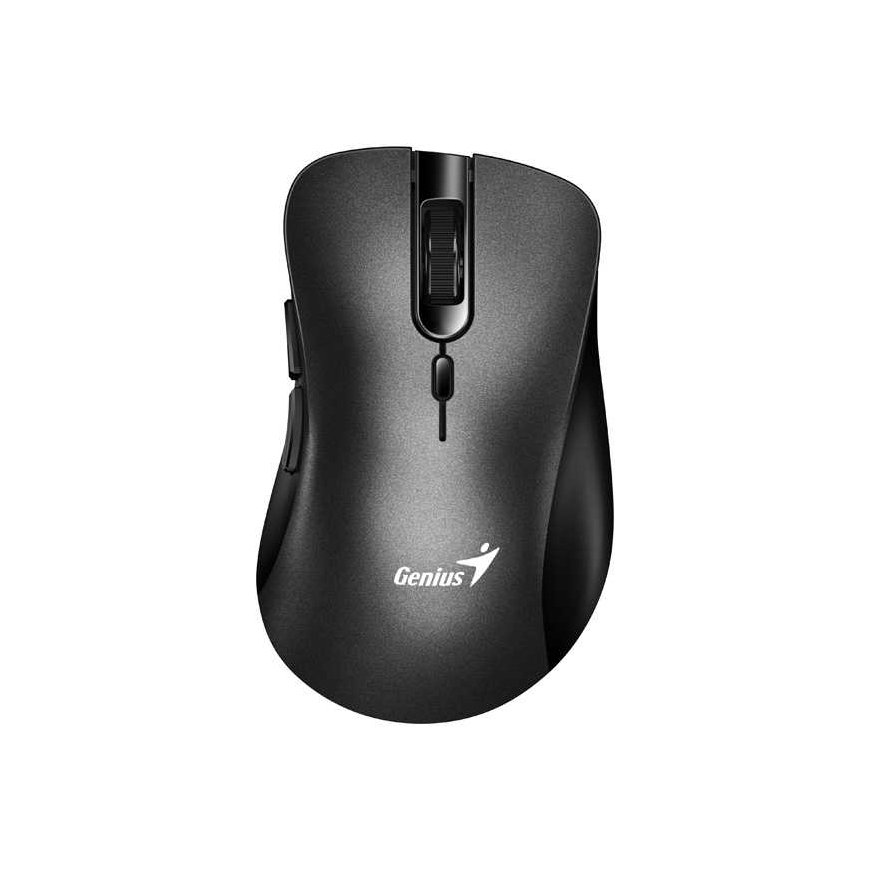 Bevielė pelė, Genius Ergo 8100S, juoda, optinė, 1600DPI