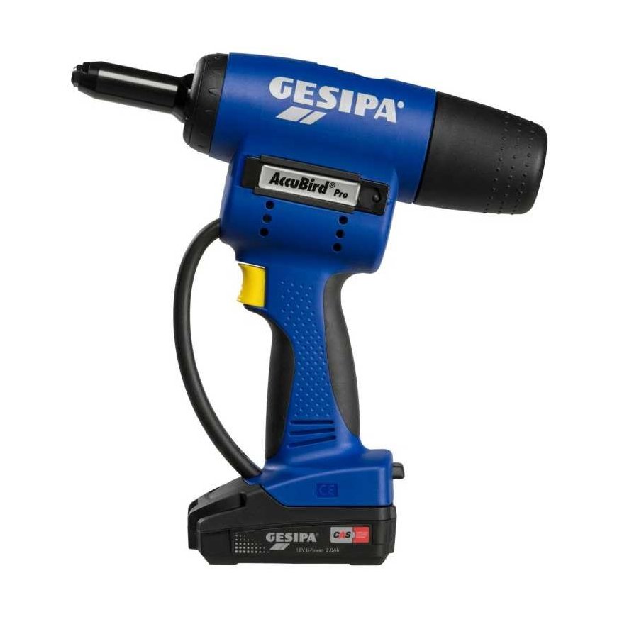 Cordless riveter GESIPA AccuBird PRO CAS 2x2Ah/18V – 4