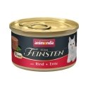 ANIMONDA Vom Feinsten Musa Liellopu un pīļu gaļa - mitrā kaķu barība - 85 g ANIMONDA Vom Feinsten Musa Liellopu un pīļu gaļa - mitrā kaķu barība - 85 g