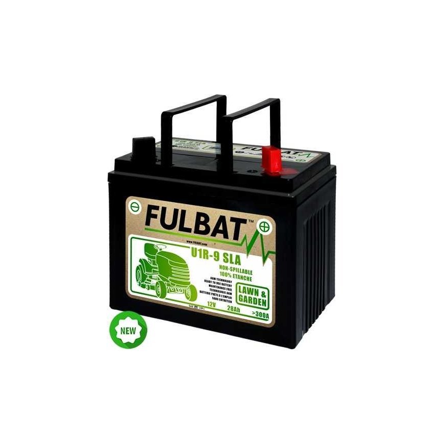 Fulbat Traktoriuku Baterijos Akumuliatorius vejos traktoriams Fulbat U1R-9 SLA 12V 28 Ah