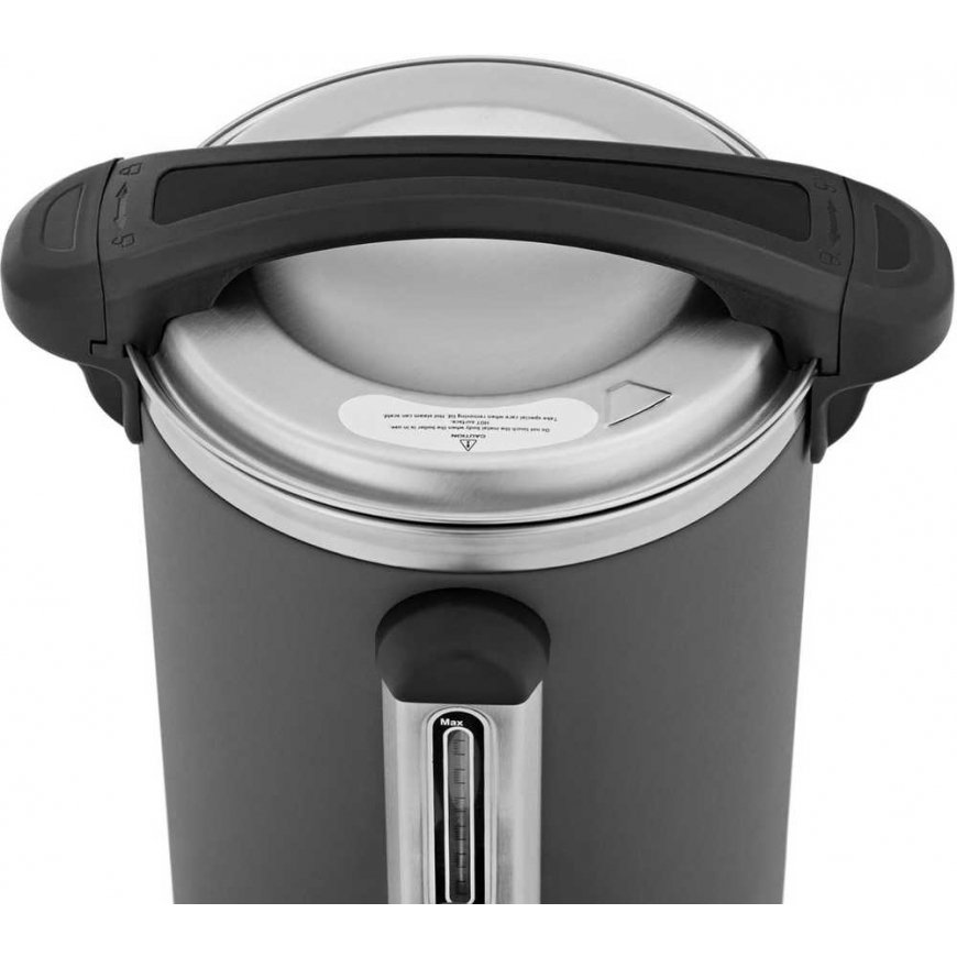 Royal Catering Warnik podgrzewacz do wody su podwójnymi ściankami i ociekaczem 6.1 L 1500 W pilka – 4