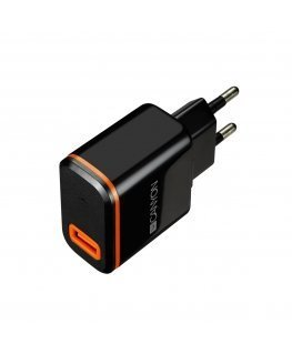 Canyon CNE-CHA042BO mobile device charger Universal Black, Orange AC Auto