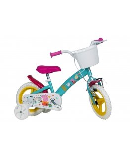 Airētājs dziecięcy 12" Świnka Peppa zielony 1198