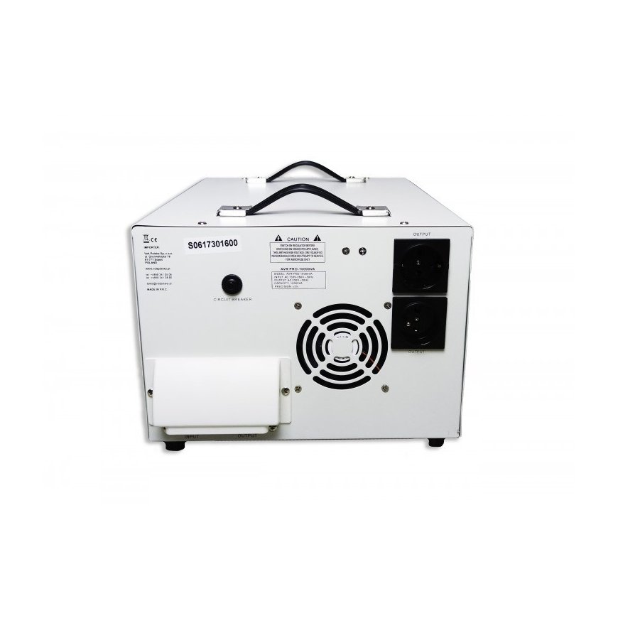 Kolmefaasiline pingestabilisaator Volt Polska AVR PRO 10000VA – 3