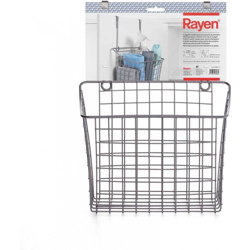 Wielofunkcyjny koszyk na drzwi szafki Rayen – 3